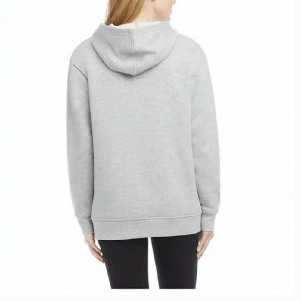 NWT Danskin Ladies' Full Zip Hoodie Gray - Picture 2 of 2